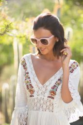 Lucy Mecklenburgh – Rachel ZOEasis at Coachella in Palm Springs, April 2017