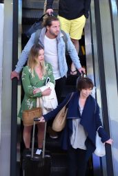 Margot Robbie and Husband Tom Ackerley Arrive in NY 4/23/2017