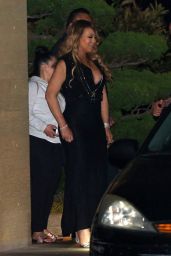 Mariah Carey at Nobu in Malibu 4/23/2017