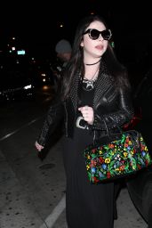 Michelle Trachtenberg - Leaving Catch Restaurant in West Hollywood 4/13/2017