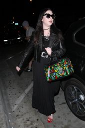 Michelle Trachtenberg - Leaving Catch Restaurant in West Hollywood 4/13/2017