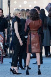 Miranda Kerr & Cate Blanchett at the Louis Vuitton Dinner Party in Paris 4/11/2017