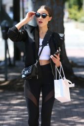 Olivia Culpo Looks Chic - Melrose Place in West Hollywood 04/28/2017