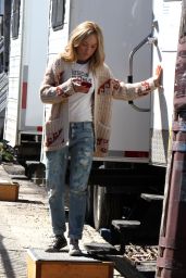 Olivia Wilde - "Life Itself" Movie Set in Staten Island in New York 4/5/2017