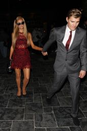 Paris Hilton and Boyfriend Chris Zylka Party at Tao Night Club 4/4/2017