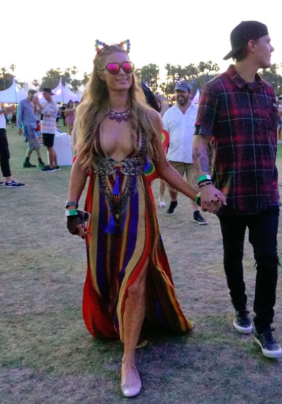 Paris Hilton at Coachella in Indio 4/14/