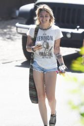 Paris Jackson in Shorts - out in Studio City 4/22/2017
