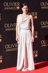 Phoebe Fox on Red Carpet at Olivier Awards 2017 in London