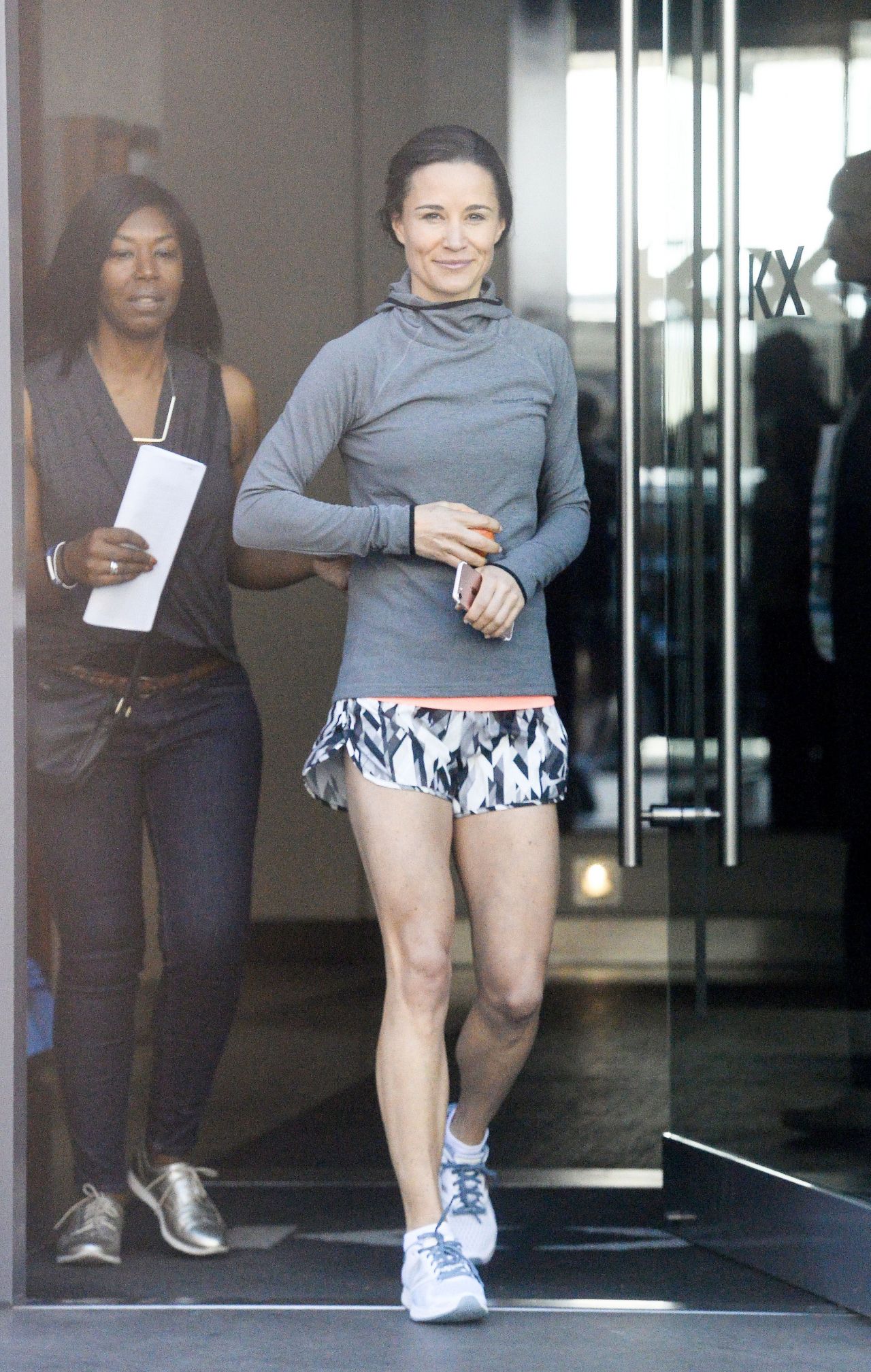 Pippa Middleton leaving the gym