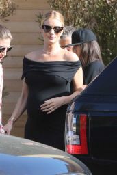 Pregnant Rosie Huntington-Whiteley Goes For Her Baby Shower in Malibu, April 2017