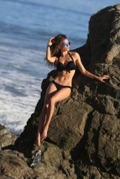 Rachel McCord in Black Bikini - 138 Water Photoshoot in Miami, March 2017
