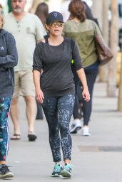 Reese Witherspoon in Spandex Out in Los Angeles 04/24/2017