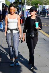 Rita Ora at a Gym in Notting Hill in London 4/8/2017