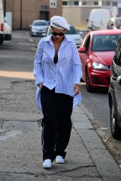 Rita Ora in Casual Attire - Out in London 4/7/2017
