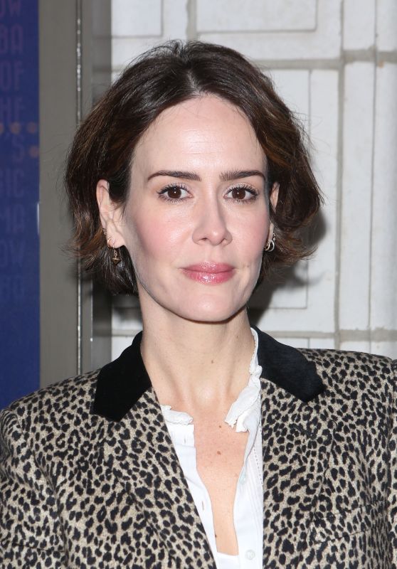 Sarah Paulson – “The Little Foxes” Play Opening Night in New York 4/19/2017