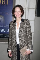 Sarah Paulson – “The Little Foxes” Play Opening Night in New York 4/19/2017