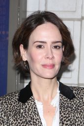 Sarah Paulson – “The Little Foxes” Play Opening Night in New York 4/19/2017