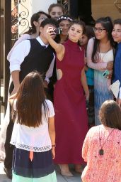 Selena Gomez at David Henrie & Maria Cahill