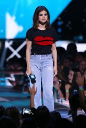 Selena Gomez on Stage at WE Day California Show in Los Angeles 04/27/2017