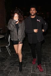 Selena Gomez With The Weeknd at TAO Beauty & Essex in Hollywood 4/6/2017