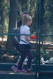 Shakira at Tennis Practise in Barcelona, Spain 04/26/2017