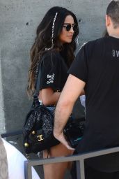 Shay Mitchell at The Blonde Salad x Revolve Pool Party in Palm Springs 4/14/2017
