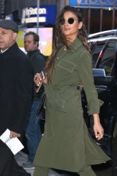 Shay Mitchell - Leaves at Good Morning America in New York 4/18/2017