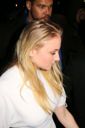 Sophie Turner - Arrives at the Flaunt and Guess Celebration of the Alternative Facts Issue, LA 4/11/2017