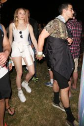 Sophie Turner - Heading to Watch DJ Snake Perform at Coachella 4/15/2017