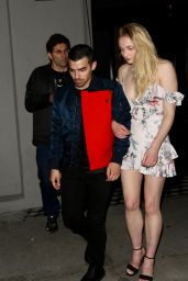 Sophie Turner Night Out With Joe Jonas - Craig