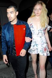 Sophie Turner Night Out With Joe Jonas - Craig