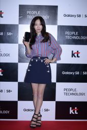 Taeyeon Bromotes a Communication Brand in Seoul, Korea 4/18/2017