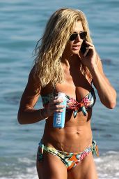 Torrie Wilson Bikini Pics - Beach in Miami 4/7/2017