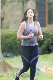 Vicky Pattison - Workout At Bootcamp in Norfolk, England 4/18/2017