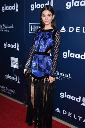 Victoria Justice - GLAAD Media Awards in Los Angeles 4/1/2017