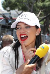 Adriana Lima and Carmen Jorda - Monaco Formula 1 Grand Prix in Monte Carlo 05/28/2017