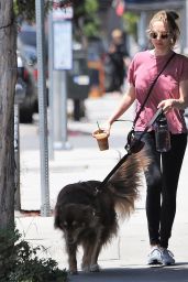 Amanda Seyfried Walking Her Dog - West Hollywood 05/16/2017