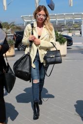 Ashley Benson Casual Outfit - Packs up and Leaves the Cannes Film Festival in France 05/24/2017
