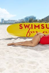 Ashley Graham Channels Baywatch for Swimsuits for All - May 2017