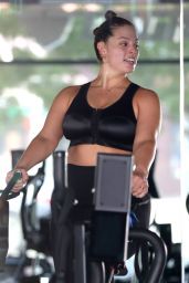 Ashley Graham Gets a Sweaty Workout in Los Angeles 05/24/2017