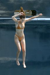 Bella Hadid in a Bikini on a Yacht in Cannes 05/29/2017