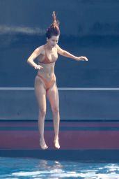 Bella Hadid in a Bikini on a Yacht in Cannes 05/29/2017