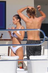 Bella Hadid in Bikini on a Yacht, Cannes 05/20/2017