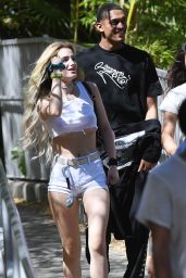 Bella Thorne at Magic Mountain in Valencia, California 05/05/2017