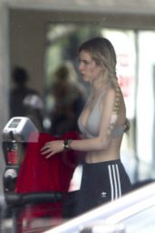 Bella Thorne & Dani Thorne - Working Out at a Pilates Class in LA 05/15/2017