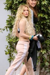 Bella Thorne Street Style - Arriving to a Studio in Hollywood 05/10/2017
