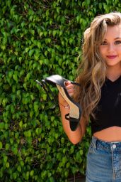 Brec Bassinger - BREC X JDRF SHOE COLLABORATION by GuiltySoles, May 2017
