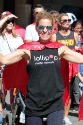 Candace Cameron Bure at The Lollipop Superhero Walk in Hollywood 04/30/2017
