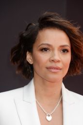 Carmen Ejogo at Sir Ridley Scott Hand and Footprint Ceremony in Hollywood 05/17/2017