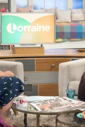 Carol Vorderman - "Lorraine" TV Show in London 05/10/2017
